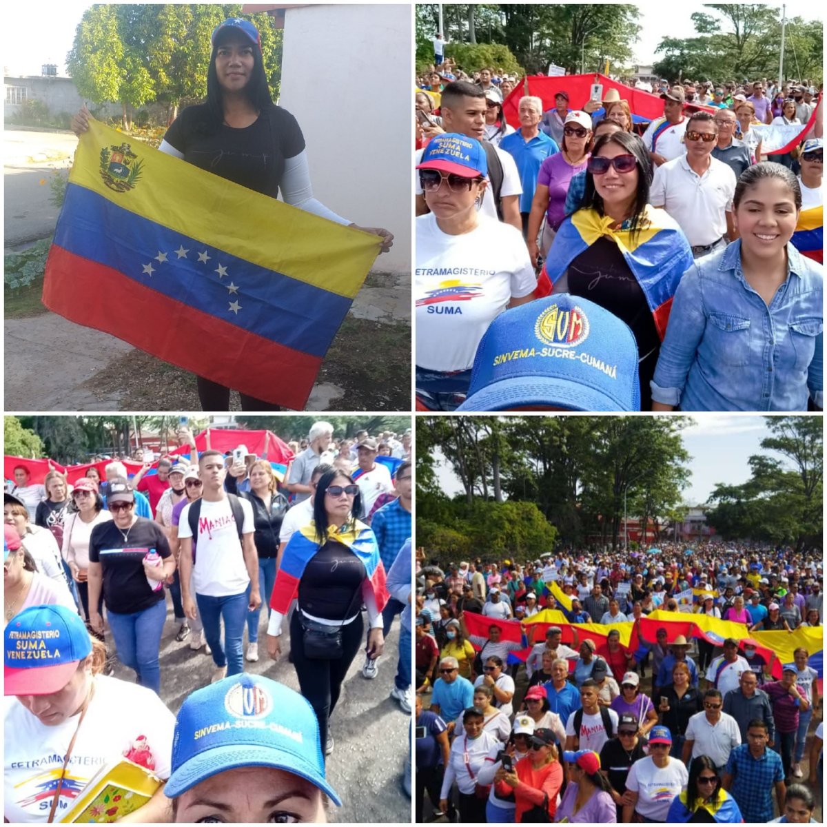 «¡Paguen lo que deben!» Soluciones acompañó en las calles protesta del magisterio